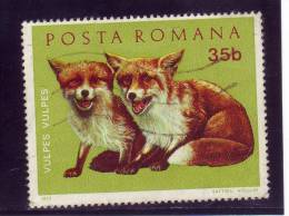 Roumanie YV 2675;  O 1972 Renard - Game