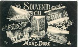 CPA 63 SOUVENIR DU MONT DORE  1907 - Le Mont Dore