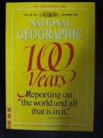 National Geographic Magazine September 1988 - Wetenschappen