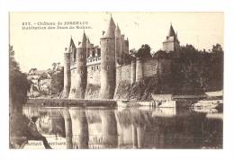 Cp, 56, Josselin, Le Château, Habitation Des Ducs De Rohan - Josselin