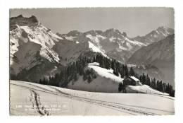 Cp, Suisse, Dents De Morcles, La Chaîne Du Mont-BLanc,  Voyagée - Morcles