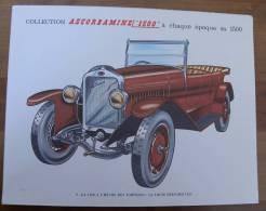 Planche Automobile Ancienne LOUIS CHENARD 1925 - Publicité Pharmacie Pub Collection Ascorbamine Voiture - Autos