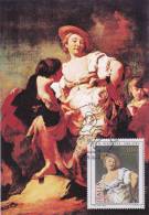 Carte Maximum  ITALIE N° Yvert 1549 (Tableau De Giambattista PIAZZETTA) Obl Sp Ill  1er Jour - Maximumkaarten