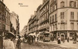 METZ (57) Rue Commerces Tramway électrique Belle Animation - Metz