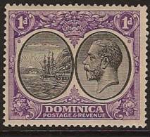 DOMINICA 1923 1d KGV SG 72 HM NP154 - Dominica (...-1978)