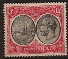 DOMINICA 1923 1 1/2d KGV SG 74 HM NP161 - Dominique (...-1978)