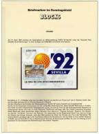 EXPO 1992 Sevilla Spanien Block 43 ** 1€ Gemälde Ansicht Von Triana Von Caello Painting Bloc Architectur Sheet Bf Espana - 1992 – Sevilla (Spanje)