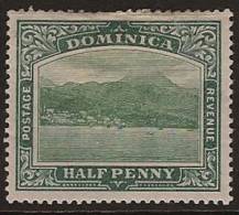 DOMINICA 1903 1/2d Roseau SG 27 HM NP135 - Dominica (...-1978)