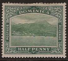 DOMINICA 1903 1/2d Roseau SG 27 HM NP135 - Dominique (...-1978)