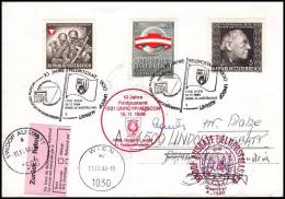 Austria 1984, Cover With Diffrent Postmark, Retour - Brieven En Documenten