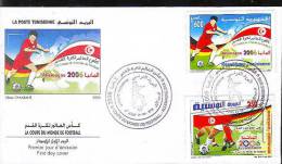 Tunisia  2006  - FDC - 2006 – Germany