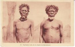 Old Loka Native Men, Baibokoum Chad C1910s/20s Vintage Postcard - Tschad