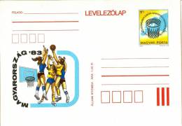 HUNGARY - 1983.Postal Stationery - 19th Woman Basketball European Championship /Sport MNH!!!  Cat.No.356. - Entiers Postaux