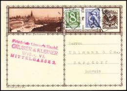 Austria 1927, Uprated Postal Stationery Wien To Burgdorf - Briefe U. Dokumente