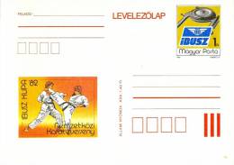 HUNGARY - 1982.Postal Stationery - International Karate Championship (by IBUSZ)  MNH!!! Cat.No.318. - Postwaardestukken