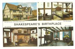 Cp, Angleterre, Shakespeare's Birthplce, Multi-Vues - Stratford Upon Avon