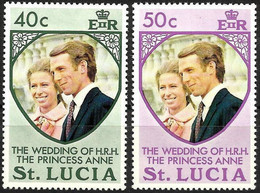 St.LUSIA..1973..Michel # 341-342...MNH. - St.Lucie (1979-...)