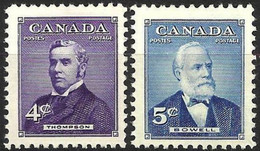 CANADA..1954..Michel # 296 - 297...MNH. - Ungebraucht