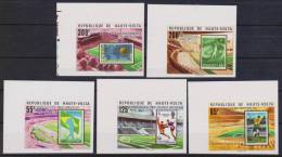 HAUTE VOLTA   NON DENT/IMP  FOOTBALL ARGENTINE 1978+TIMBRES SUR TIMBRES  YVERT N°? **MNH  Réf  3427 - 1978 – Argentine