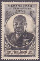 Détail De La Série - Gouverneur - Général Félix Eboué Obl. Madagascar N° 298. - 1945 Gouverneur-Général Félix Éboué