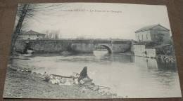 Couhé Verac - Le Pont Et Le Temple - Couhe