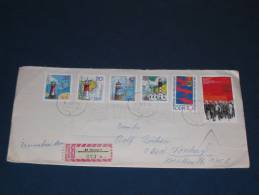 Brief Cover DDR Deutschland Recommande Einschreiben Görlitz - Dönberg 1975 Leuchtturm Lighthouse Leuchtfeuer - Briefe U. Dokumente
