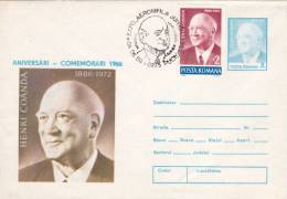 Scientist Henri Coanda.Cover Stamps 1988 Oblit Concordante PUCIOASA - Romania. - Brieven En Documenten