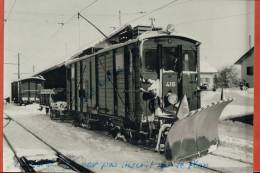 CARTES PHOTOS -  MEZIERES  TRAINS EN  GARE   MATERIEL ROULANT En 1963,  TRANSPORTS , MARS 2013 - 1787 - Jorat-Mézières