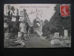 Longpont(Aisne).-Vue Interieure Des Ruines De L'Abbaye 1908 - Picardie