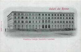 Mars13 1752 :  Roma  -  Saluti Da  -  Pontificio Collegio Apostolico Leoniano - Education, Schools And Universities