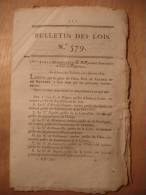 BULLETIN DES LOIS De 1823 - HAMEAU ECHAMPEY DOUANES BOISSONS DOUBS - REHABILITATION MILITAIRES CONDAMNES - Etc ... - Décrets & Lois