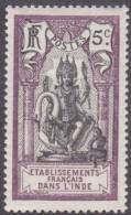 Inde - N°  50 * Dieu BRAMA 5c Brun-lilas Et Noir - Unused Stamps