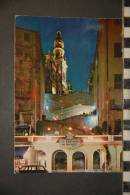 06   MENTON    922  EDITIONS GILETTA  EGLISE SAINT MICHEL LA NUIT  VOYAGEE 1973 - Menton