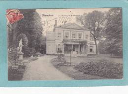 WAEREGHEM  -  Le  Château  De  Waereghem  -  1914  -  BELLE CARTE   - - Waregem