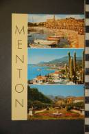 --06-- SOUVENIR DE  MENTON  EDITIONS MONTLUET  2193  NON VOYAGEE - Menton
