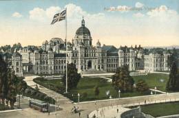 (750) Very Old Postcard - Carte Ancienne - Canada - BC - Parliament Building - Victoria