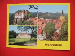 Hohnstein Blick Zur Burg,STAMP - Hohnstein (Sächs. Schweiz)