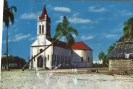 (468) New Caledonia - Uvea Church (older Card) - Neukaledonien