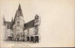 France-Carte Postale(precurseur) Neuve-Mortree-Chateau D'O-Facade Sur La Cour-2/scans - Mortree