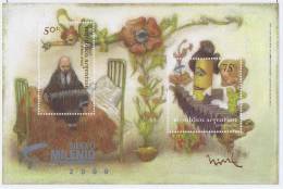 Argentie: 1999, Mi 3 X Block 65-66-67  MNH/** - Neufs