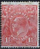 AUSTRALIA  - GEORGE  V - 1,5 D - Perf. 14 - Wz.6 - MLH - 1926 - Nuovi