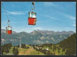 KABINENBAHN Tannenbodenalp Maschgachamm Seilbahn Flumserberg 1969 - Flums