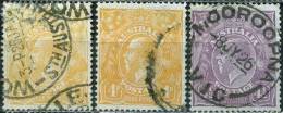 AUSTRALIA  - GEORGE  V  - Perf. 14  - Wz.3  - 1924 - Gebruikt