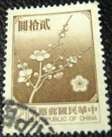 Taiwan 1979 Flower Blossom 20c - Used - Usati