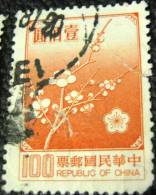 Taiwan 1979 Flower Blossom $1 - Used - Usati