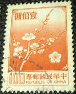 Taiwan 1979 Flower Blossom $1 - Used - Usati