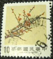 Taiwan 1984 Flowers 10c - Used - Used Stamps