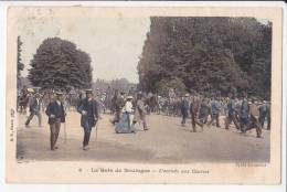 Bois Boulogne L'arrive Aux Courses Spido Gaumont BF Paris Edition  Vintage Original Postcard Cpa Ak (W3_1609) - Arrondissement: 16