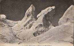 France-Carte Postale 1910-Chamonix-Seracs Du Mont Blanc(escalade;mountain Climbing;Bergsteigen)-2/scans - Bergsteigen