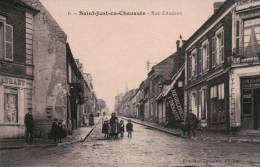 3402/ SAONT-JUST-EN-CHAUSSEE/ RUE D' AMIENS/ ANIMATION ET COMMERCES/ Réference 3402 - Saint Just En Chaussee